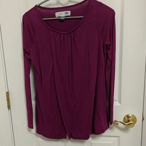 Old Navy pink nursing shirt